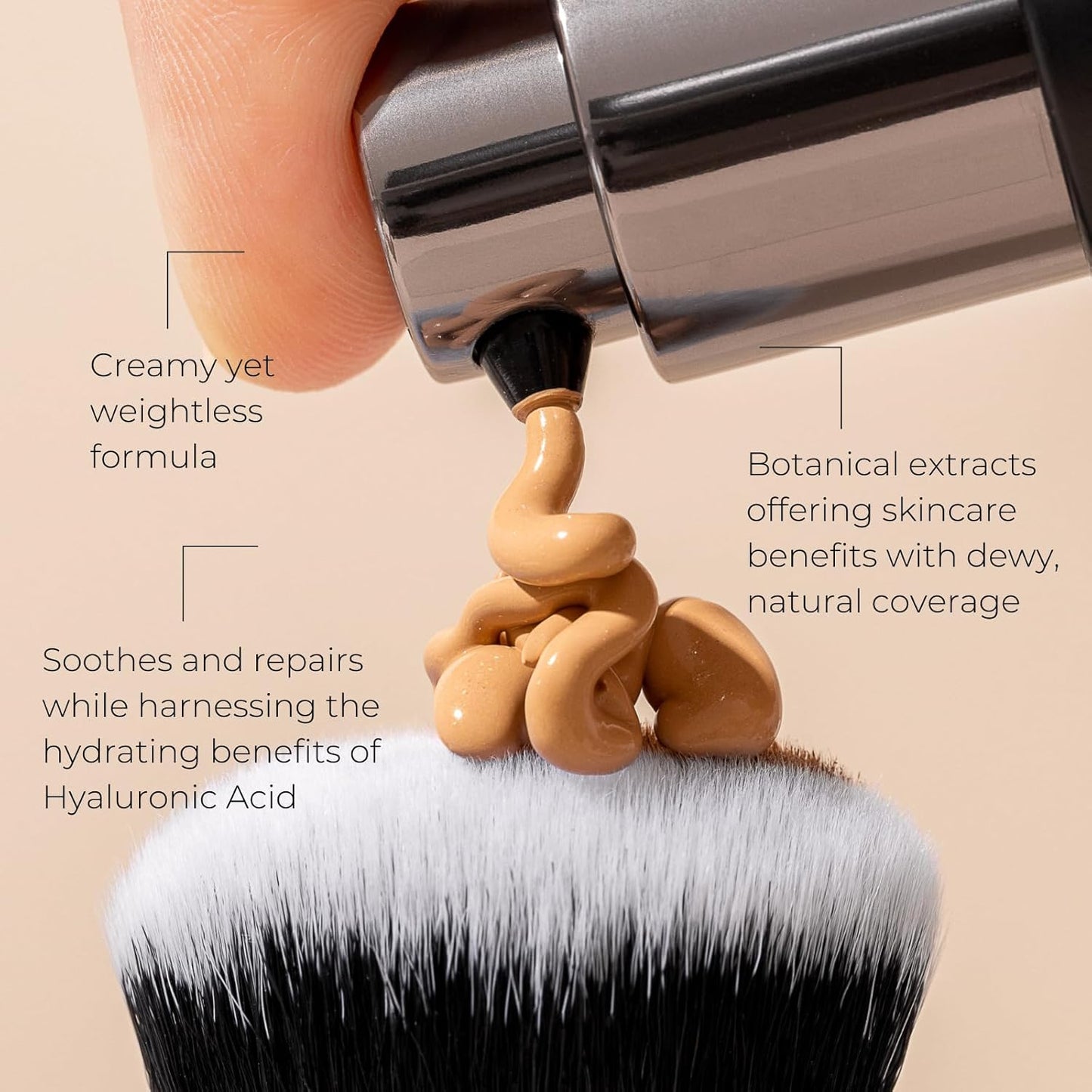 Organic Liquid Foundation 30Ml - Honey