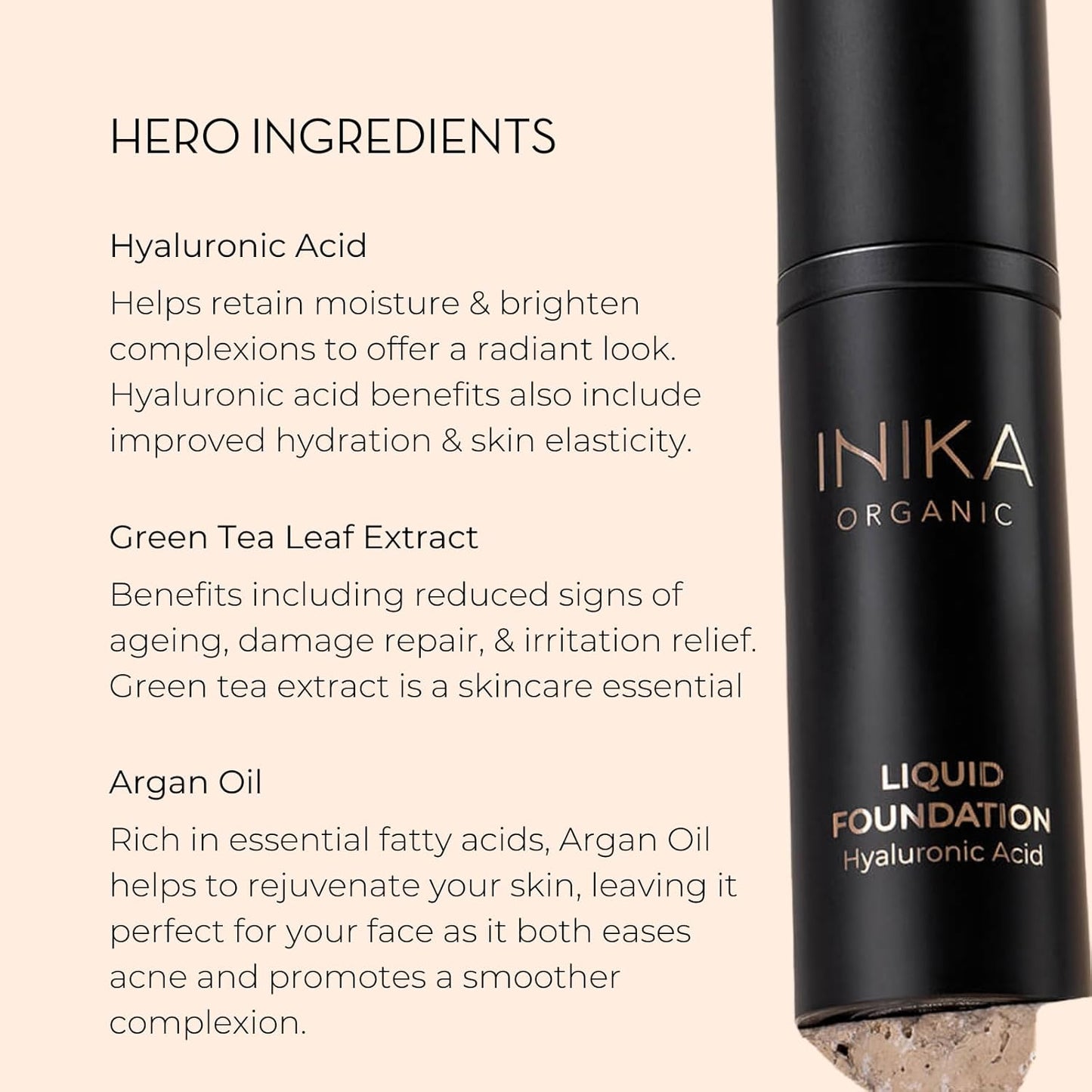 Organic Liquid Foundation 30Ml - Honey