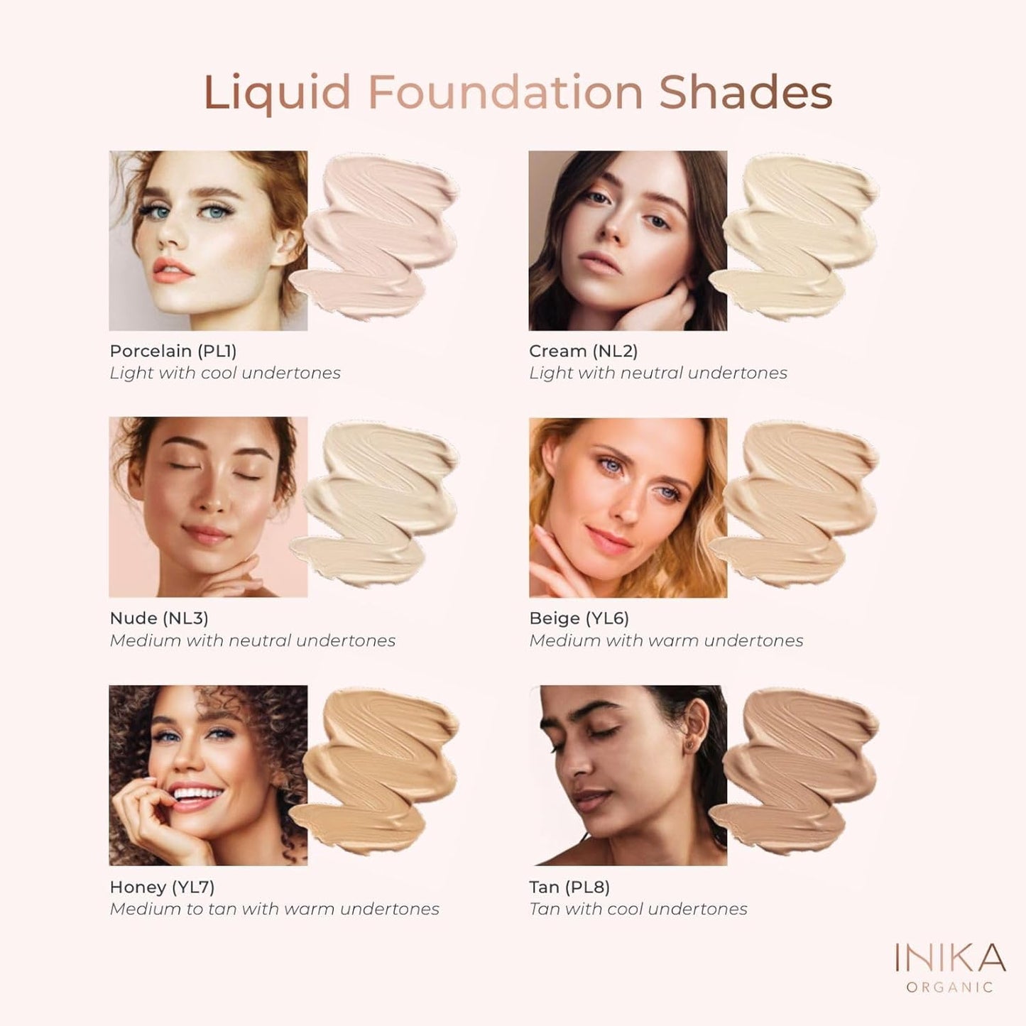 Organic Liquid Foundation 30Ml - Honey